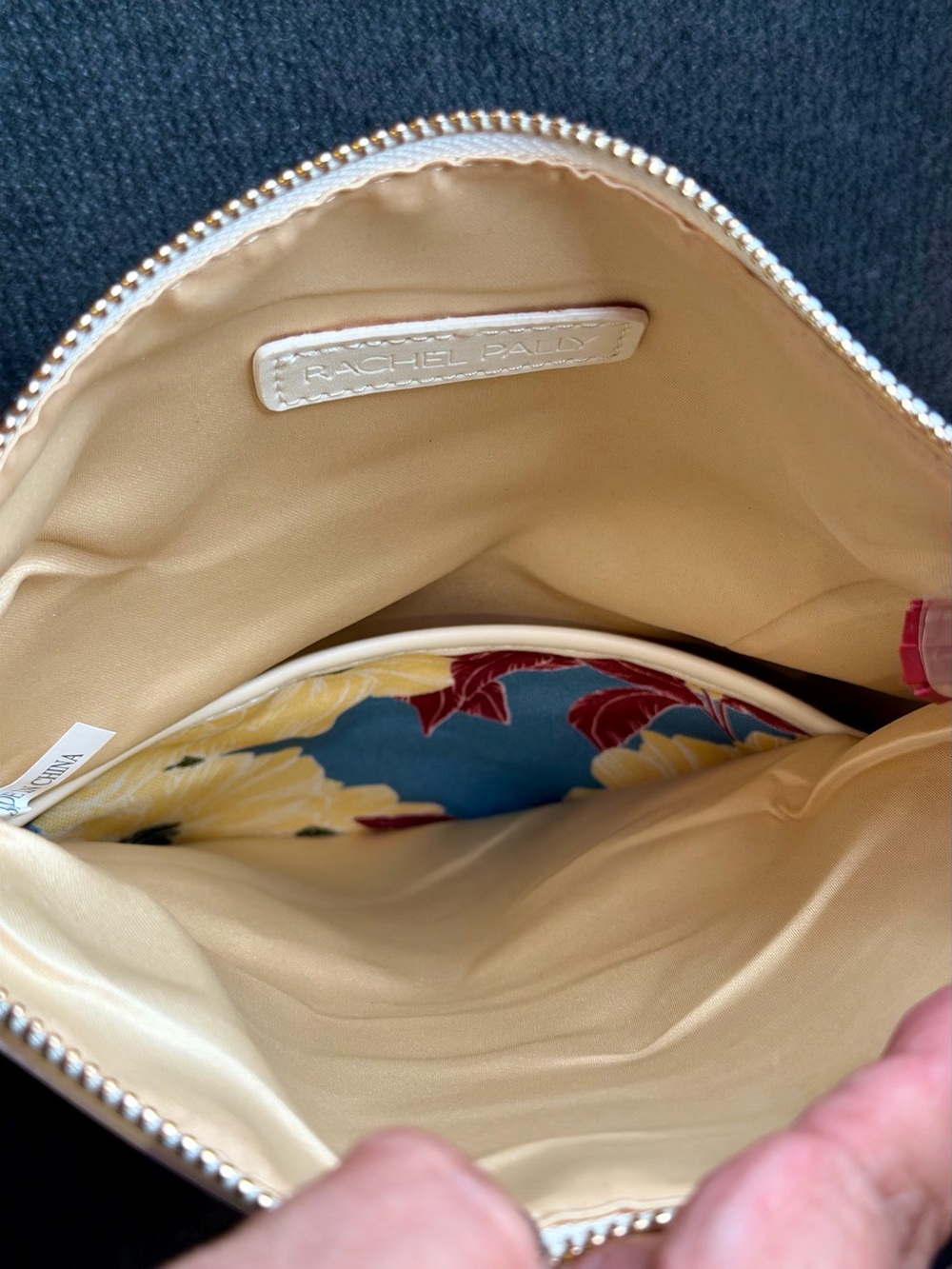 Rachel Pally Reversible Fold-Over Clutch in "Bloom" floral print NWOT - Picture 5 of 5